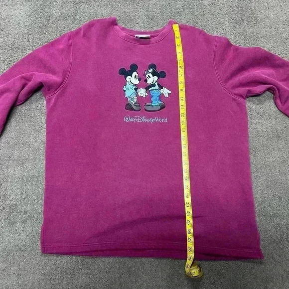 Disney Tops - Mickey and Minnie Walt Disney sweatshirt long sleeve size Large vintage